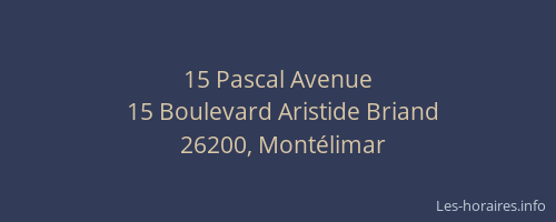 15 Pascal Avenue