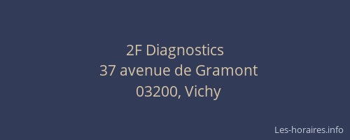 2F Diagnostics