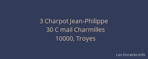 3 Charpot Jean-Philippe