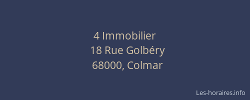 4 Immobilier