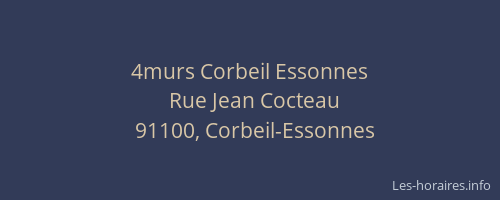 4murs Corbeil Essonnes