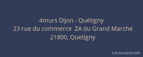 4murs Dijon - Quétigny
