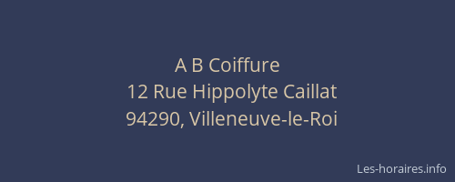 A B Coiffure