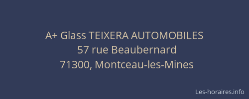 A+ Glass TEIXERA AUTOMOBILES