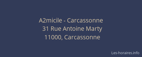 A2micile - Carcassonne