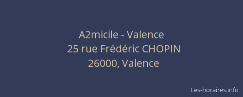 A2micile - Valence