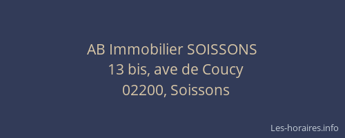 AB Immobilier SOISSONS