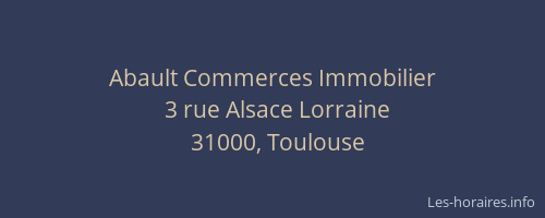 Abault Commerces Immobilier