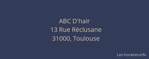 ABC D'hair