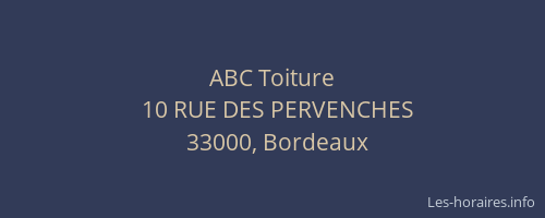 ABC Toiture