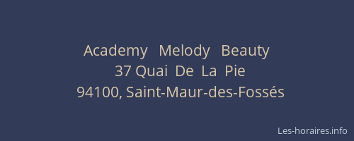 Academy   Melody   Beauty
