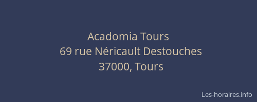 Acadomia Tours