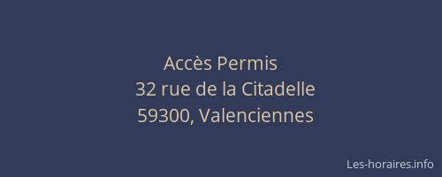 Accès Permis