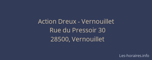 Action Dreux - Vernouillet
