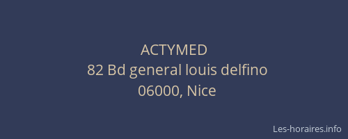 ACTYMED