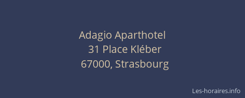 Adagio Aparthotel