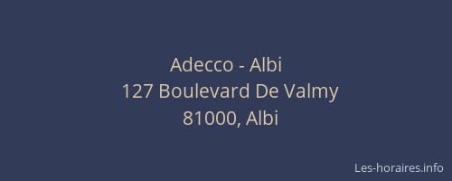 Adecco - Albi