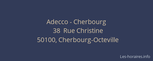 Adecco - Cherbourg