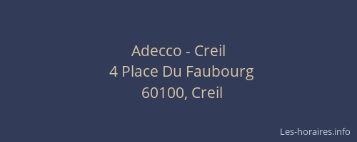 Adecco - Creil