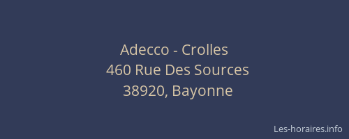 Adecco - Crolles