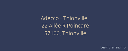 Adecco - Thionville