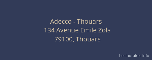 Adecco - Thouars