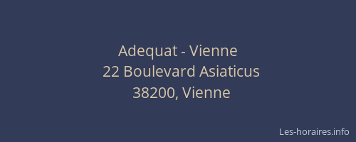 Adequat - Vienne