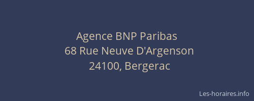 Agence BNP Paribas