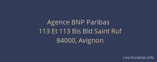 Agence BNP Paribas