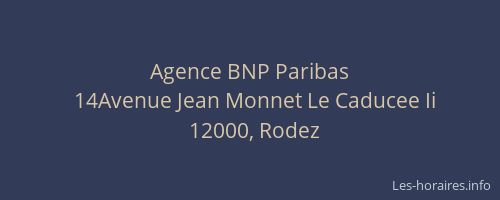 Agence BNP Paribas