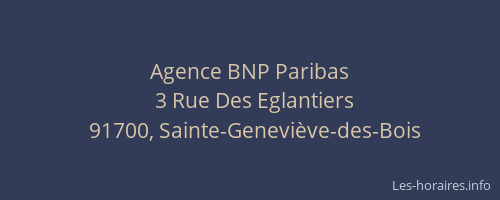 Agence BNP Paribas