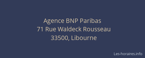 Agence BNP Paribas