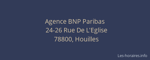 Agence BNP Paribas