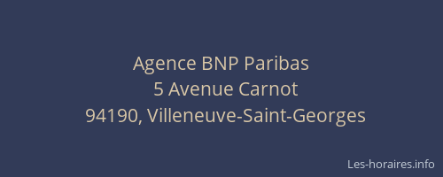 Agence BNP Paribas