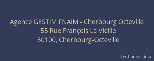 Agence GESTIM FNAIM - Cherbourg Octeville
