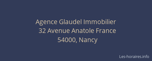Agence Glaudel Immobilier