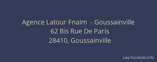 Agence Latour Fnaim  - Goussainville