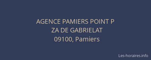 AGENCE PAMIERS POINT P