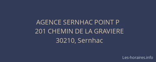 AGENCE SERNHAC POINT P