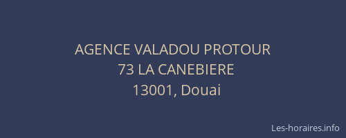 AGENCE VALADOU PROTOUR