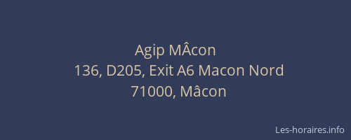 Agip MÂcon