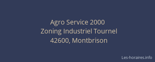 Agro Service 2000