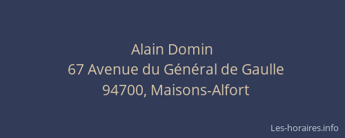 Alain Domin