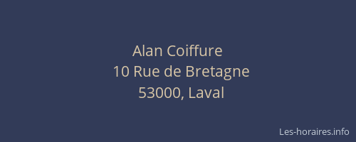 Alan Coiffure