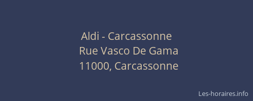 Aldi - Carcassonne