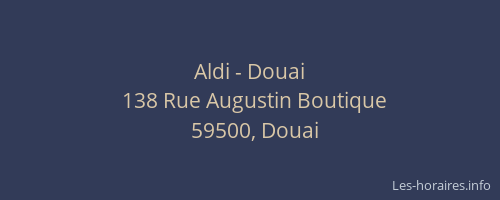 Aldi - Douai