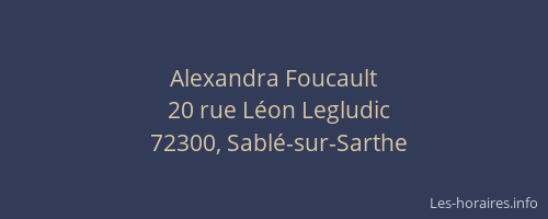 Alexandra Foucault