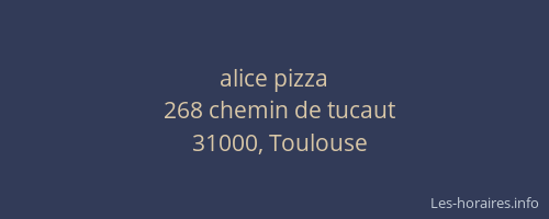 alice pizza