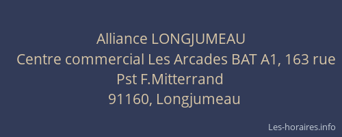 Alliance LONGJUMEAU