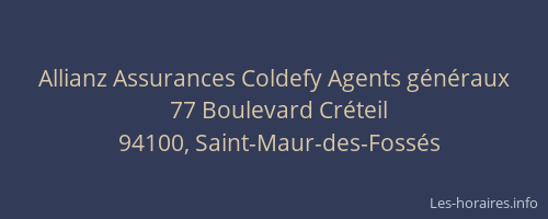 Allianz Assurances Coldefy Agents généraux